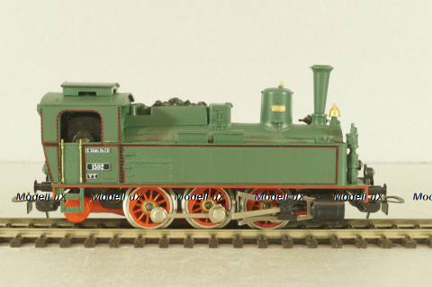 Паровоз BR 89, 3-х осный VT, эпоха 1, зеленый, HO, 16314, Piko 1:87
