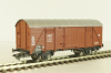Вагон грузовой, крытый, 2-х осный DB, коричневый, HO, 46042, Roco 1:87