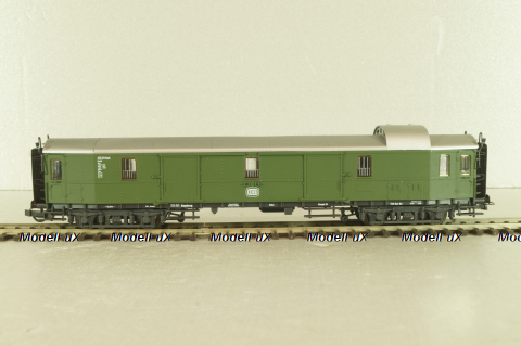 Вагон багажный, 4-х осный DB, зеленый, HO, 44439, Roco 1:87