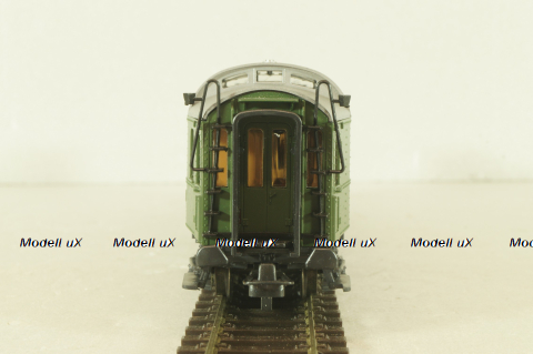 Вагон багажный, 4-х осный DB, зеленый, HO, 44439, Roco 1:87