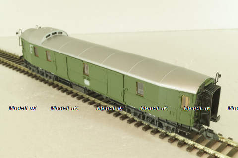 Вагон багажный, 4-х осный DB, зеленый, HO, 44439, Roco 1:87