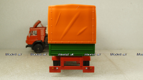 TRAILER FOR TRUCK (прицеп) orange/green, TRL002, IXO 1:43