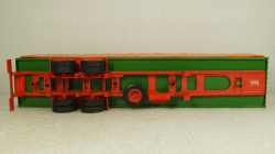 TRAILER FOR TRUCK (прицеп) orange/green, TRL002, IXO 1:43