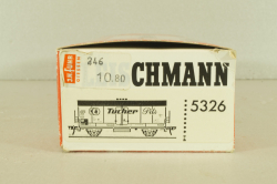 Вагон грузовой, закрытый beer "Tucher", 2--х осный DB, эпоха III, белый, HO, 5026, Fleischmann H0 1:87