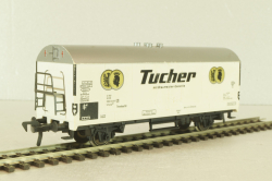 Вагон грузовой, закрытый beer "Tucher", 2--х осный DB, эпоха III, белый, HO, 5026, Fleischmann H0 1:87