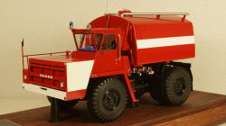 Белаз-7522 Пожарная цистерна большой емкости Кривой рог, УССР 1982г., TruckTyr 1:43