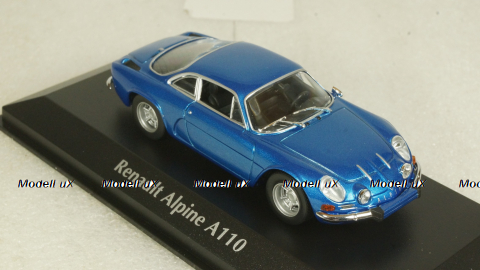 Renault Alpine A 110 - 1971 - Blue, 940113600, Maxichamps 1:43