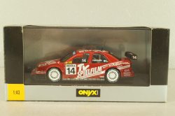 Alfa Romeo 155 V6 TI #14 Alfa corse ITC 1996, G.Fisichella, red, XT016, Onyx 1:43