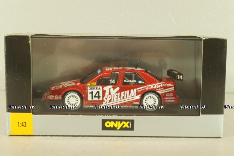 Alfa Romeo 155 V6 TI #14 Alfa corse ITC 1996, G.Fisichella, red, XT016, Onyx 1:43