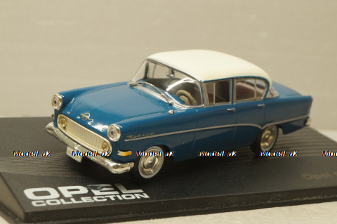 Opel Record P1 1957, blue/white, OPC008, Altaya  Opel Collection #8 1:43 Уценка!