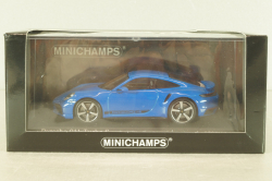 Porsche 911 (992) Turbo S 2020, blue, 410069474, Minichamps 1:43