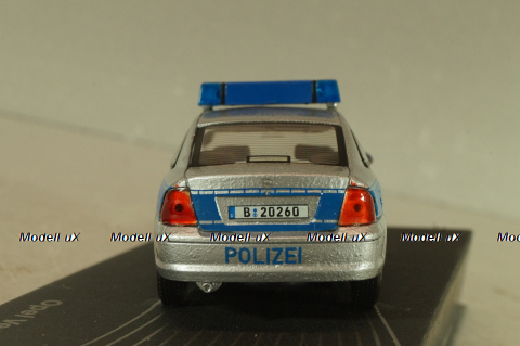 Opel Vectra (B) Polizei 1995, silver/blue, OPC091, Altaya  Opel Collection #91 1:43 Уценка!