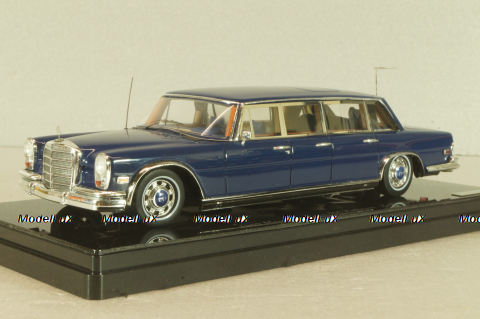 Mercedes-Benz 600 Pullman E. Presley 1969, blue, 144339, TSM 1:43