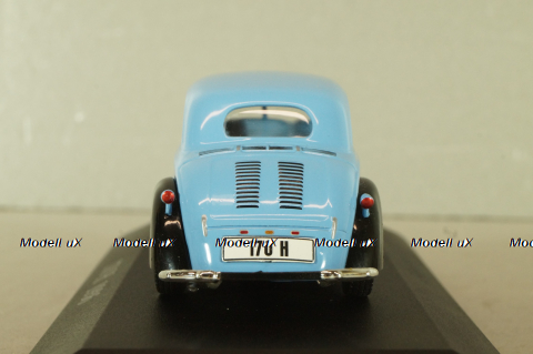 Mercedes-Benz 170H (W28) 1936, light blue, MBOMS029, Mercedes-Benz Offizielle Modell-Sammlung #29, Altaya 1:43 С Журналом! Уценка!