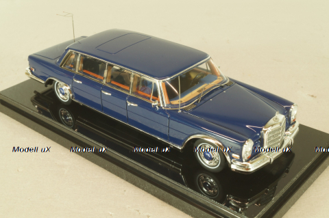 Mercedes-Benz 600 Pullman E. Presley 1969, blue, 144339, TSM 1:43