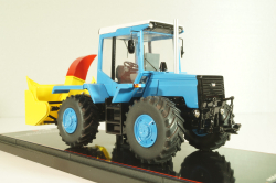 ЛТЗ-155 трактор со шнеко-роторным снегоочистителем, голубой, TruckTyr 1:43