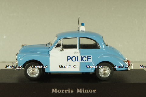 Morris Minor Polizei 1957, 7598007, Atlas Police Cars Collection 1:43 С Журналом!