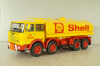 Fiat 691 N fuel tanker "Shell" 1970, yellow/red, Camion D'epoca #73, 1:43
