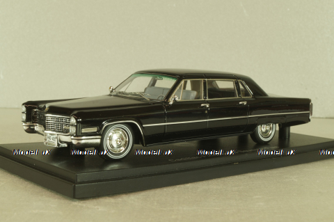 Cadillac Fleetwood Series 75 limousine 1968, black, 44400, NEO 1:43
