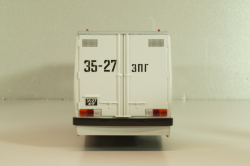 Икарус-260 грузовой, белый/красный, MD3122, Modellux 1:43
