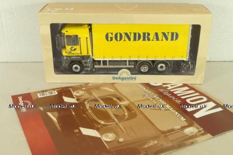 Renault Magnum AE 500 "Condrand" 1990, yellow, Camion D'epoca #79, 1:43