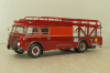 Fiat 642 RN2 Bartoletti racing car transporter 1957, red, Camion D'epoca #76, 1:43