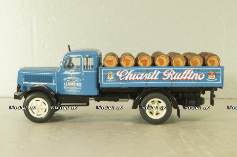 Fiat 634 N II serie 1937, blue, Camion D'epoca #75, 1:43