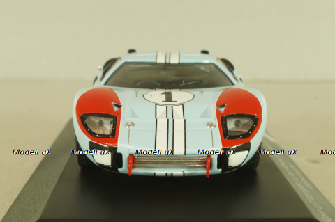 Ford GT40 MKII 24h Le Mans 1966, 2nd place, Miles/Hulme, 43055, CMR 1:43