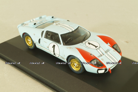 Ford GT40 MKII 24h Le Mans 1966, 2nd place, Miles/Hulme, 43055, CMR 1:43