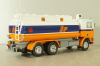 Volvo F12 fuel tanker 1977, white/orange, Camion D'epoca #74, 1:43