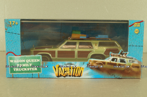 Family Truckster "Wagon Queen" 1979, Honky Lips Version from movie "National Lampoon's Vacation" 1983, 86482, Greenlight 1:43