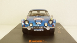 Alpine Renault A110, No.21, Rallye Monte Carlo, J.P.Nicolas/M.Vial, 1973, 24RAL007B, IXO 1:24