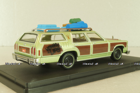 Family Truckster "Wagon Queen" 1979, Honky Lips Version from movie "National Lampoon's Vacation" 1983, 86482, Greenlight 1:43