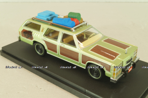 Family Truckster "Wagon Queen" 1979, Honky Lips Version from movie "National Lampoon's Vacation" 1983, 86482, Greenlight 1:43