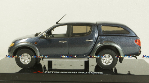 Mitsubishi L200, blue, Vitesse 1:43
