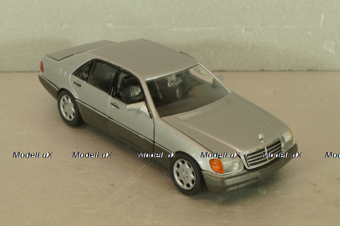 Mercedes-Benz 600 SEL (W140) 1991, silver, 1261, Schabak 1:43