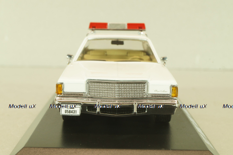Dodge Royal Monaco 1977, Police Illinois state from movie "Blues Brothers" 1980, 86424, Greenlight 1:43