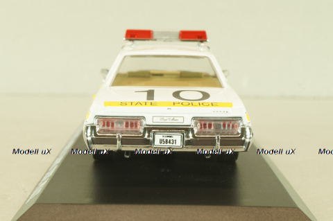 Dodge Royal Monaco 1977, Police Illinois state from movie "Blues Brothers" 1980, 86424, Greenlight 1:43