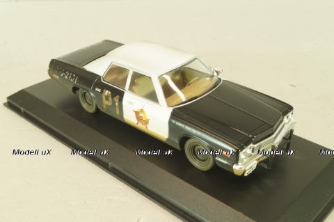 Dodge Monaco 1974, Blursmobile from movie "Blues Brothers" 1980, 86421, Greenlight 1:43