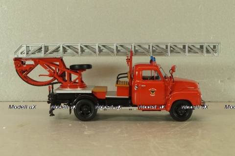 Opel Blitz 1.75t Feuerwehr drehleiter Sinsheim DL18, 439051070, Minichamps 1:43