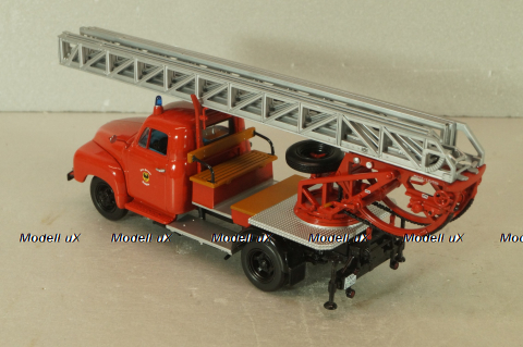 Opel Blitz 1.75t Feuerwehr drehleiter Sinsheim DL18, 439051070, Minichamps 1:43