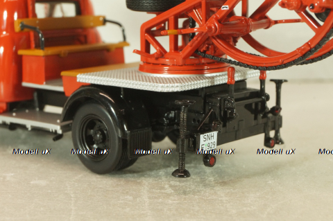 Opel Blitz 1.75t Feuerwehr drehleiter Sinsheim DL18, 439051070, Minichamps 1:43