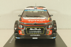 Citroen C3 WRC #10 Rally RACC Catalunya-Costa Daurada 2018, Loeb/Elena, G113U002, WRC Collection, Hachette 1:24