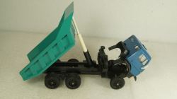 Камаз-5511 самосвал, синий/зеленый, Арек 1:43