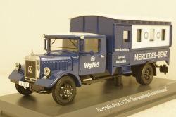 Mercedes LO 2750 Rennabteilung, 03106, Schuco 1:43