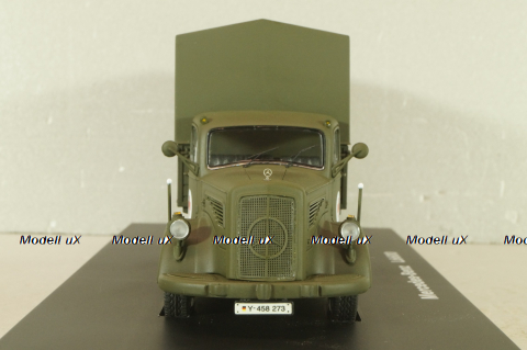 Mercedes-Benz L6600 medical truck 1950, khaki,  03013, Schuco 1:43 