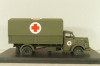 Mercedes-Benz L6600 medical truck 1950, khaki,  03013, Schuco 1:43 