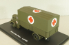 Mercedes-Benz L6600 medical truck 1950, khaki,  03013, Schuco 1:43 