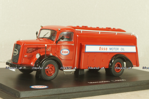 Mercedes L 6600 fuel tanker "ESSO" 1951, red, 02418, Schuco 1:43