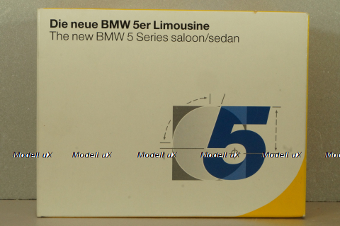 BMW 525i sedan (E39) 1995, grey, в коробке, 80429419980, Schabak 1:43